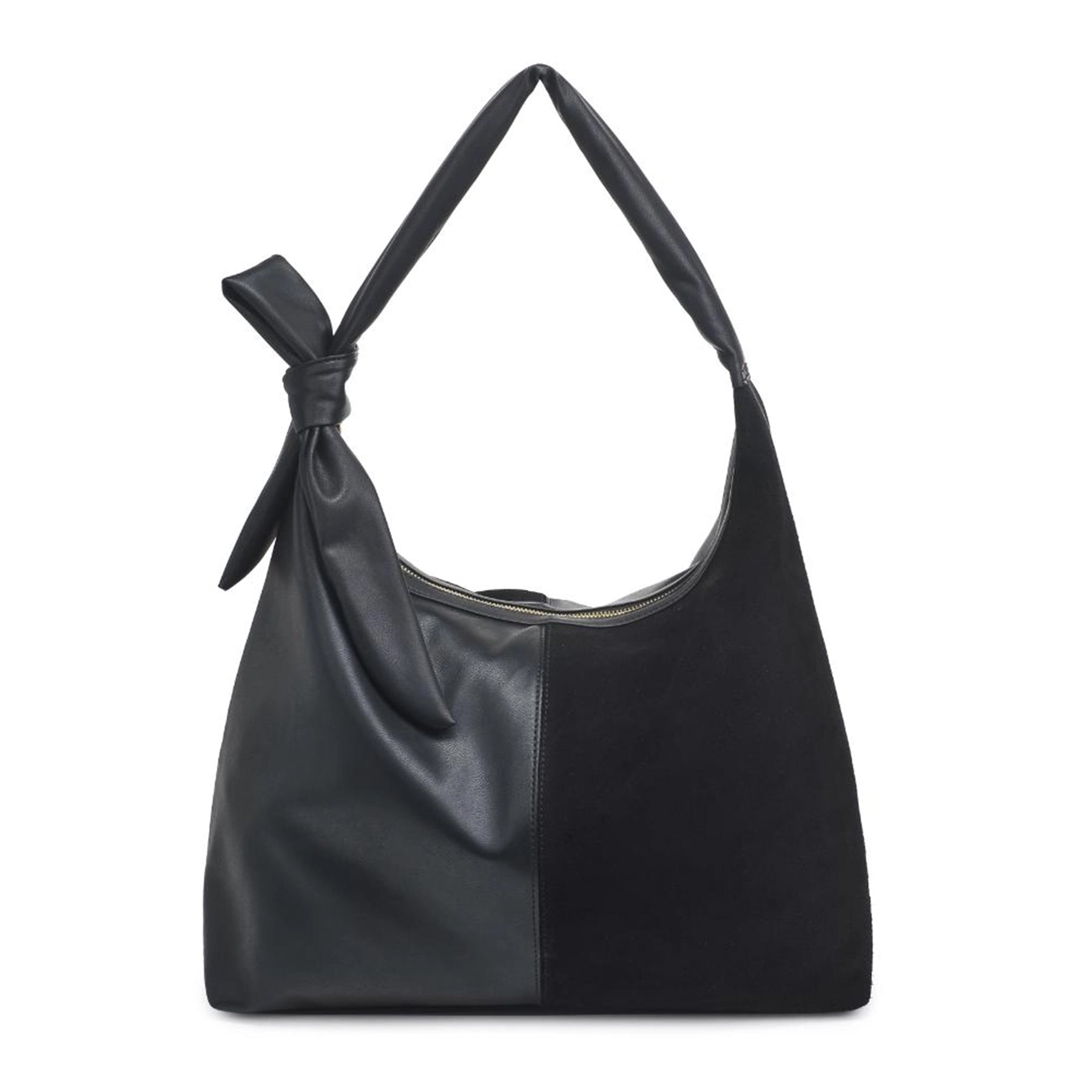 Hazel Suede Knot Bag