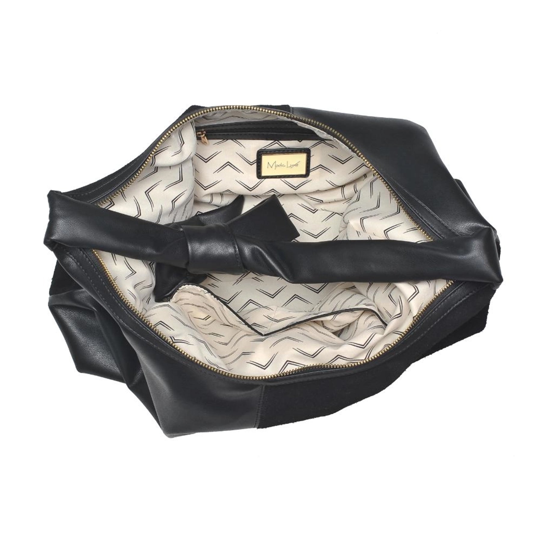Hazel Suede Knot Bag