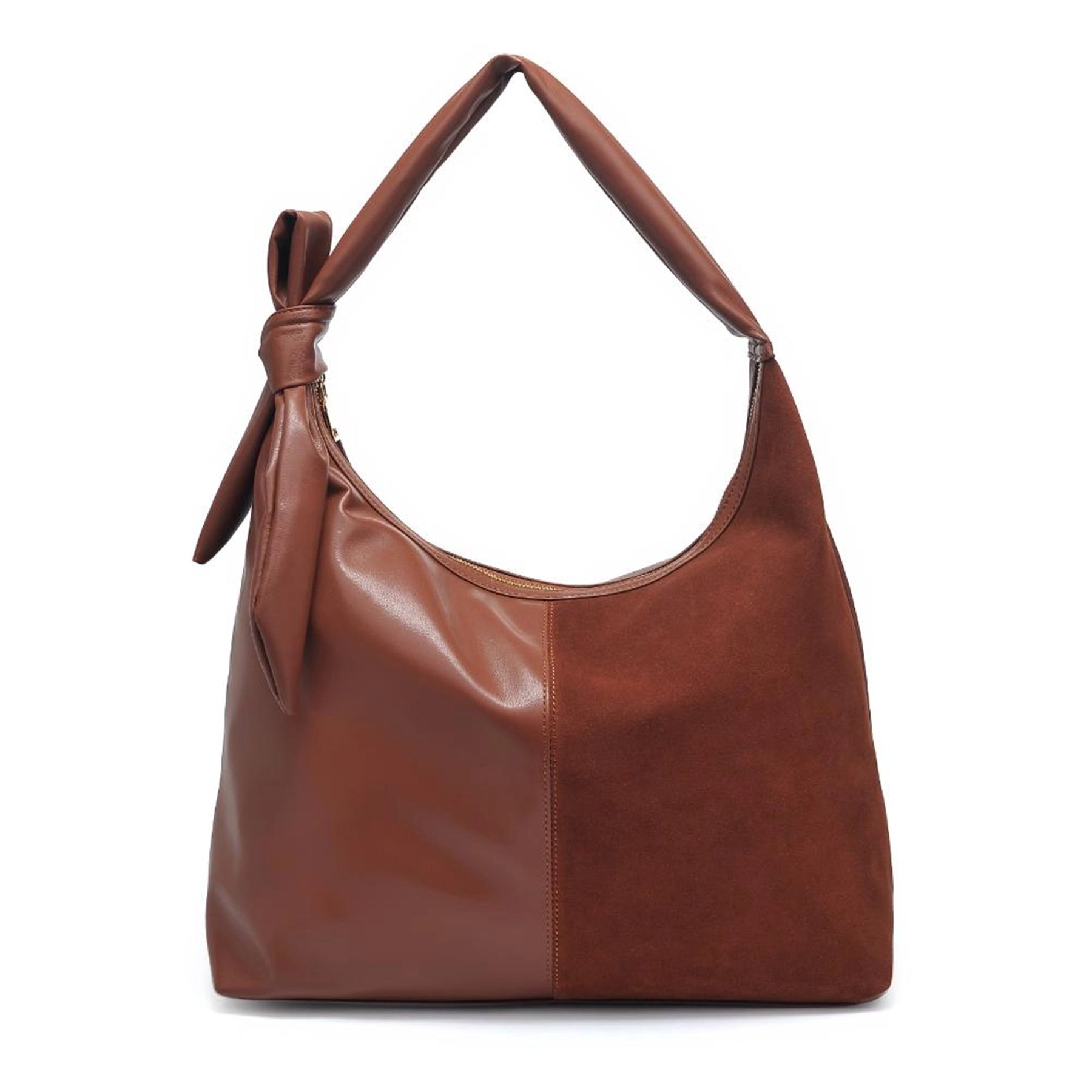 Hazel Suede Knot Bag
