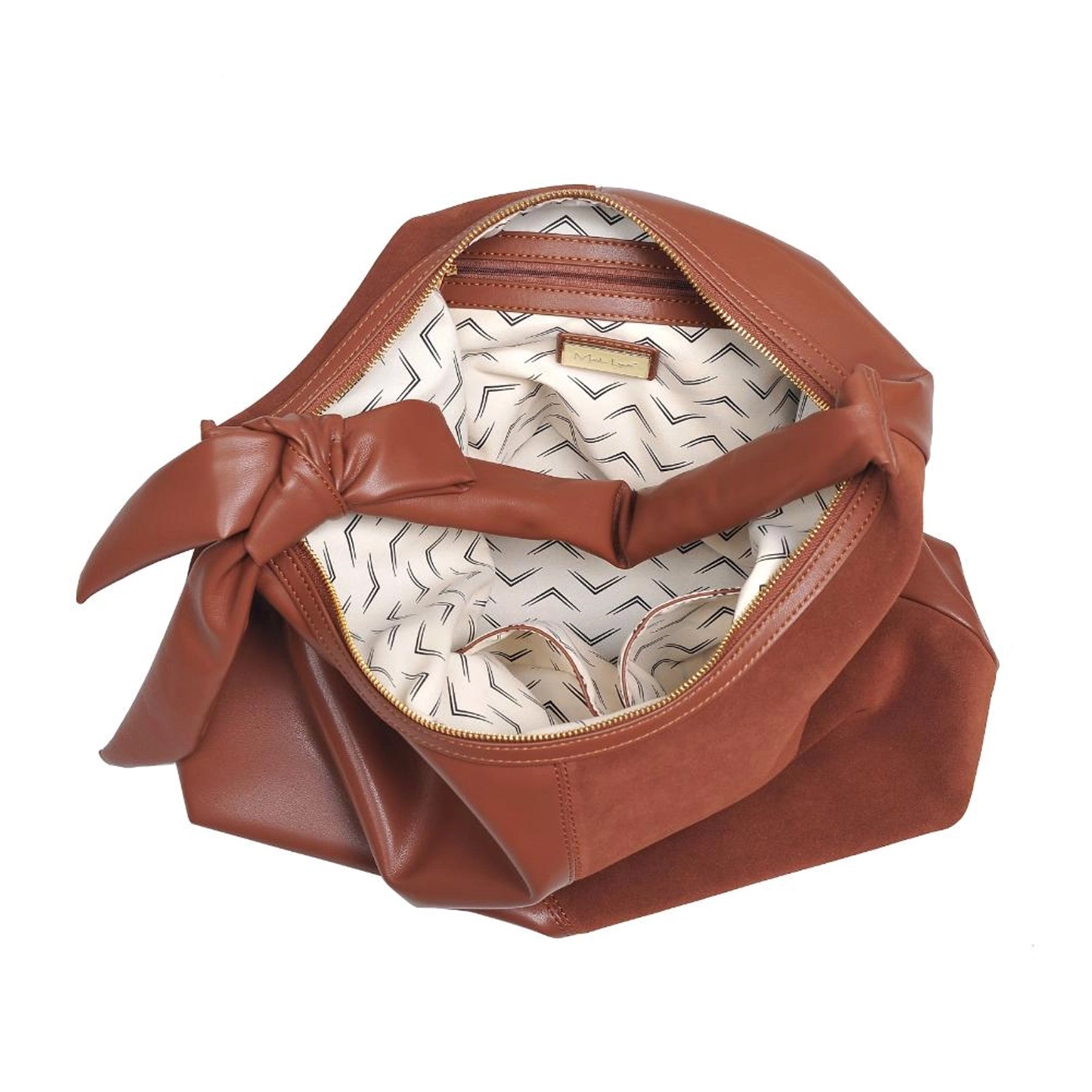 Hazel Suede Knot Bag