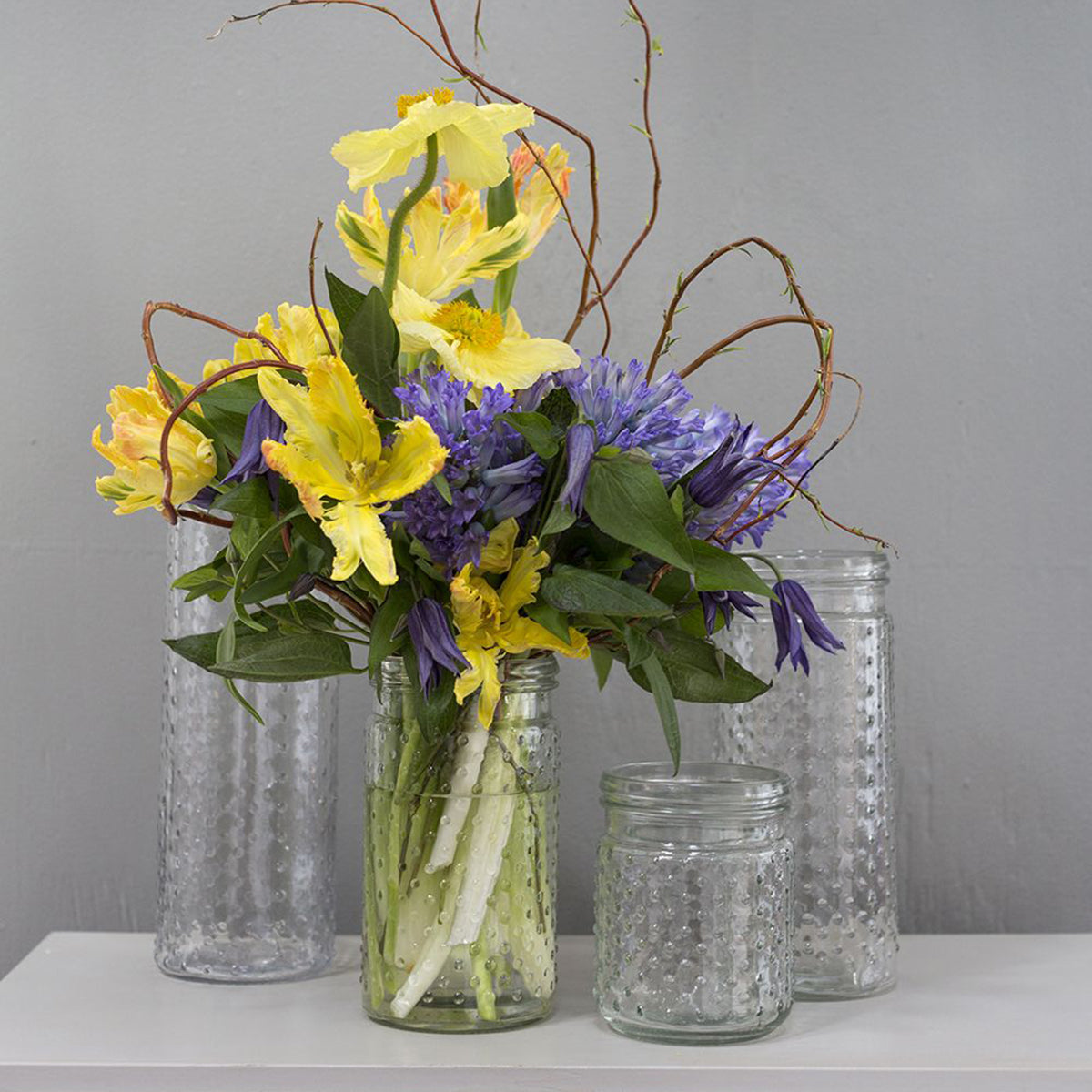 Hobnail Jar