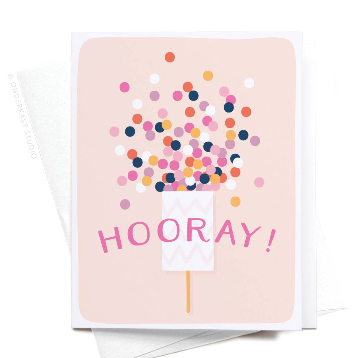 Hooray Confetti Card