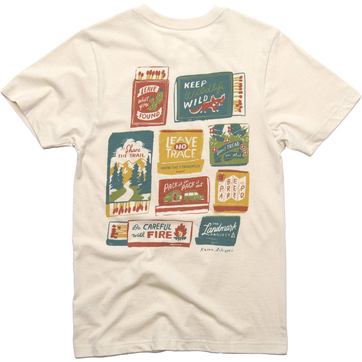 Leave No Trace Matchbook Tee