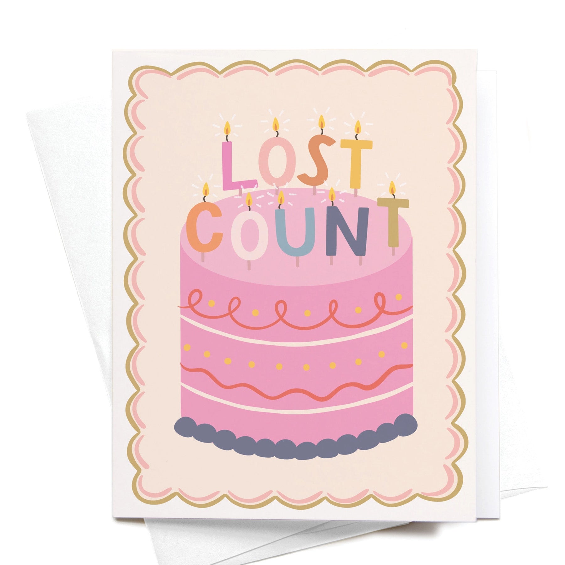 Lost Count Birthday Card