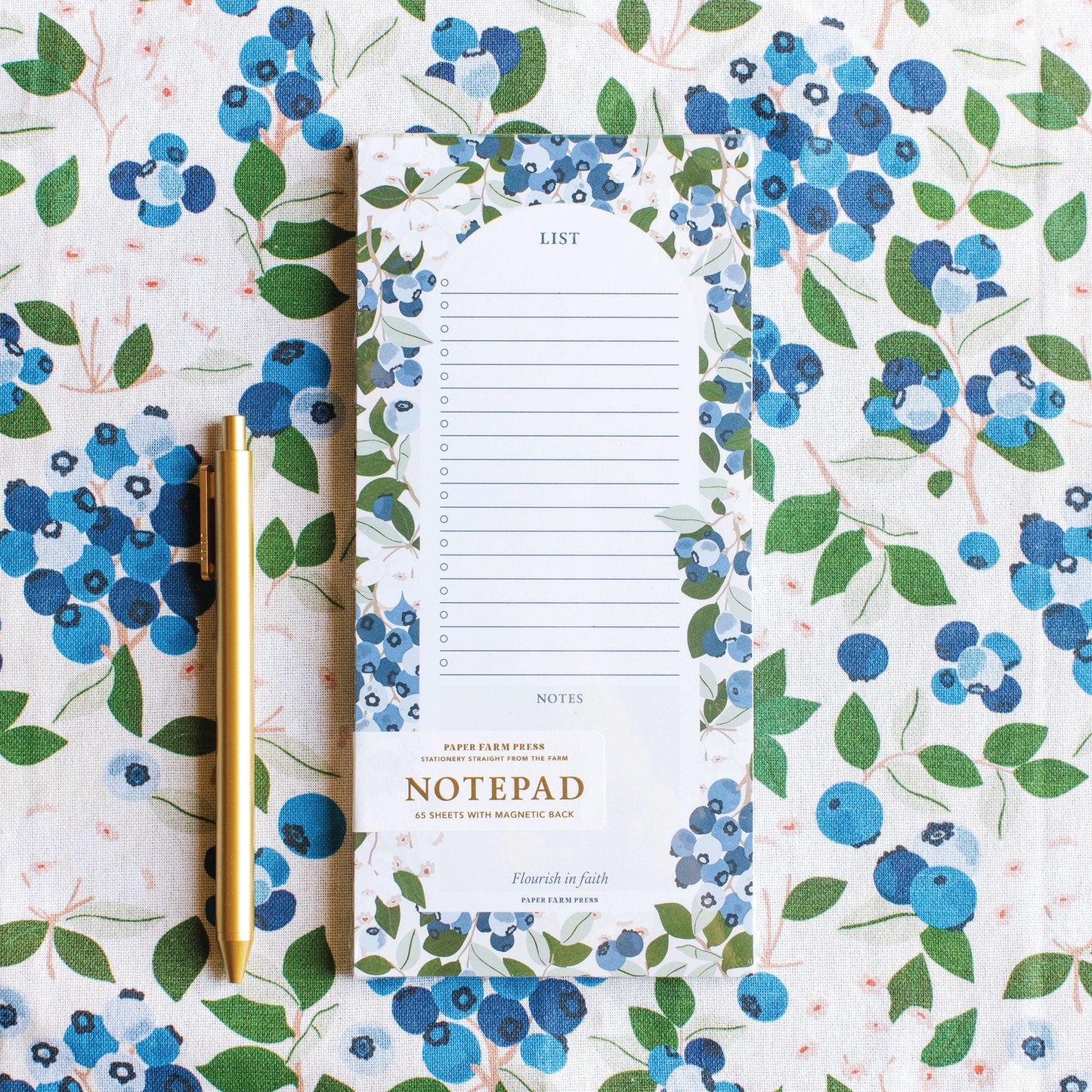 
                  
                    Blueberry Field Stationery
                  
                