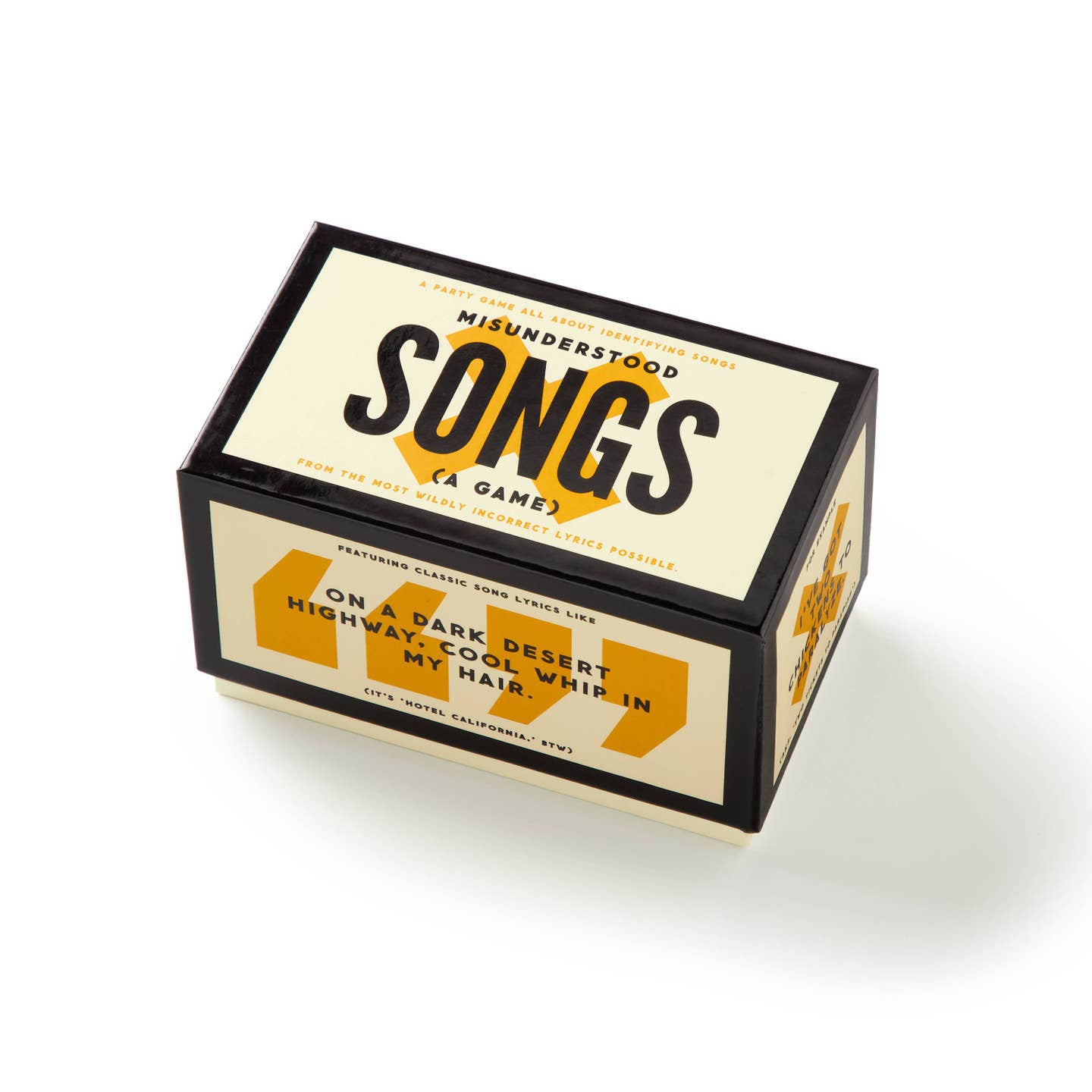Misunderstood Songs (A Game)