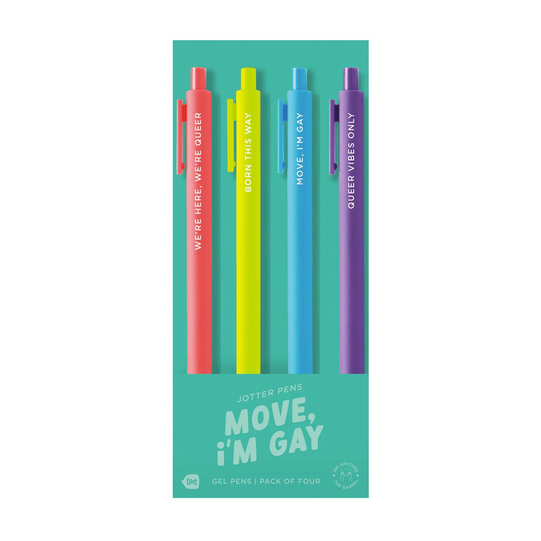 Move, I'm Gay Jotter Set