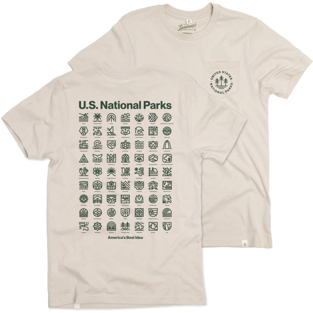 National Parks Pocket Tee