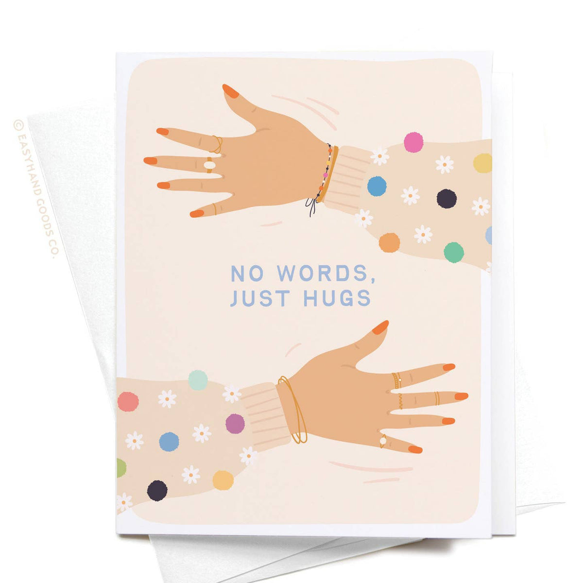 No Words Just Hugs Card