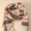 Checkered Oblong Scarf