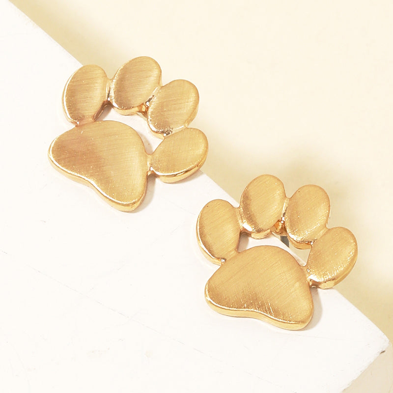 Paw Print Earrings