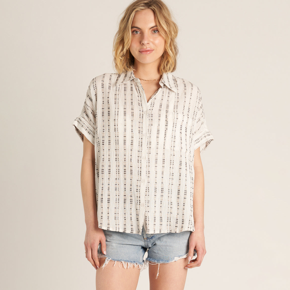 Phoebe Button-Up