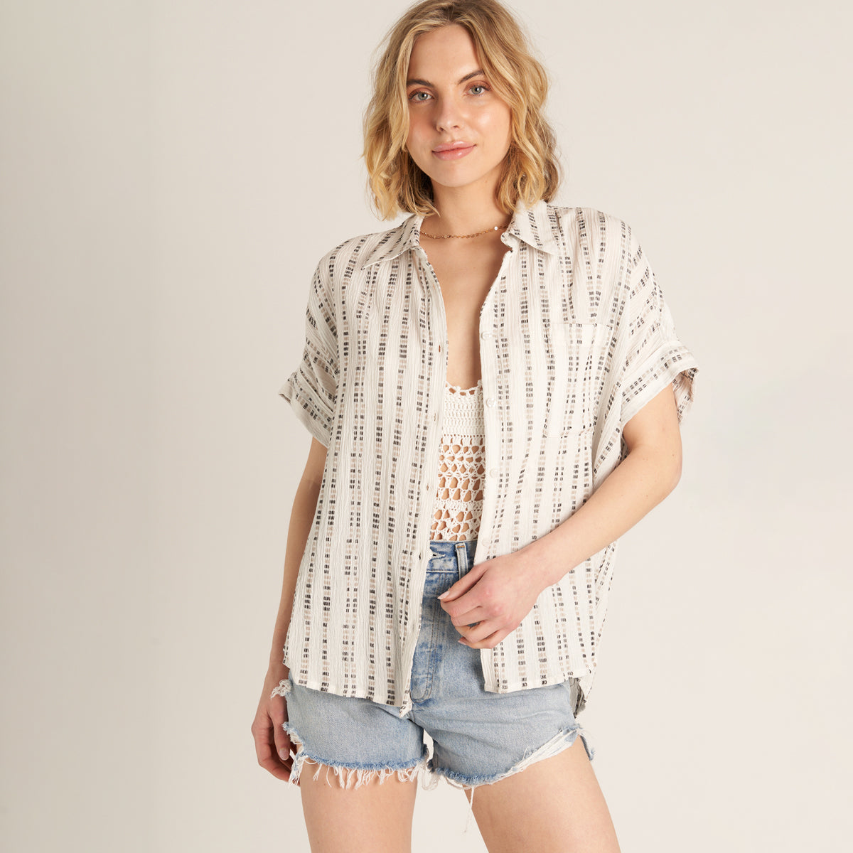 Phoebe Button-Up
