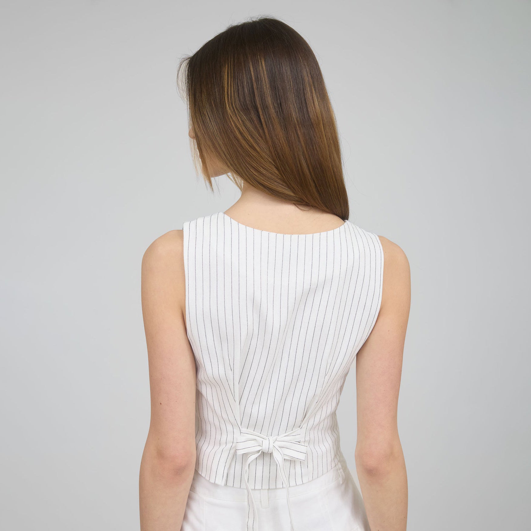 Pinstripe Vest