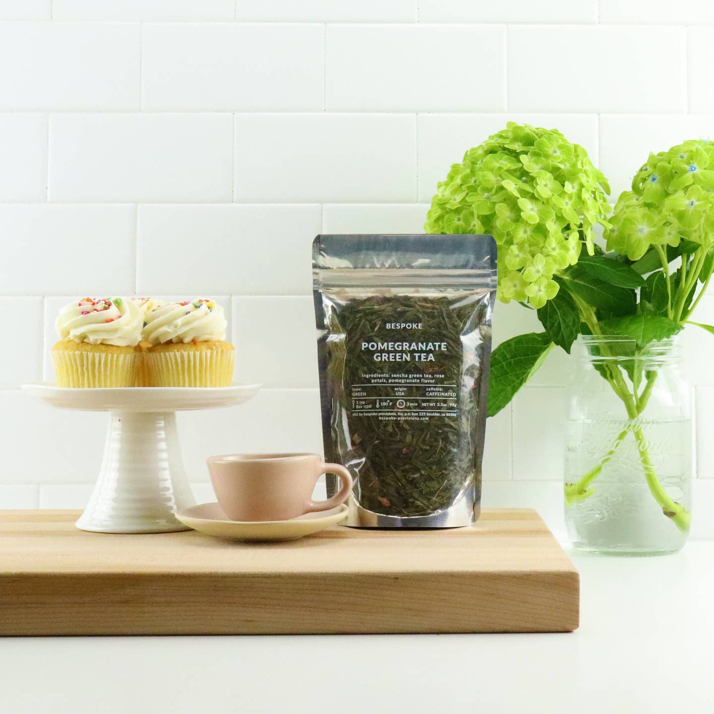 Pomegranate Green Tea