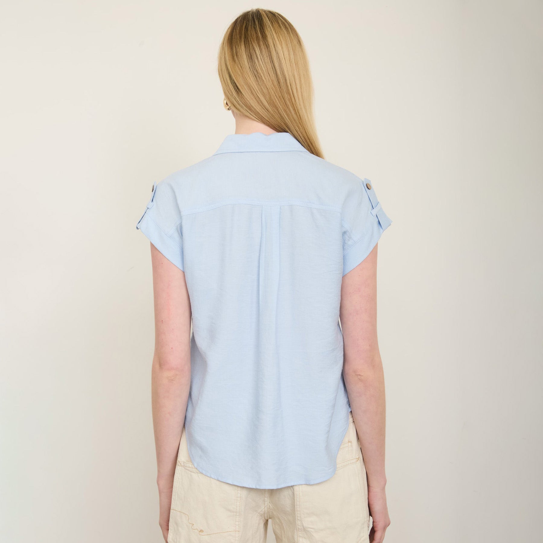 Roma Tab Sleeve Top