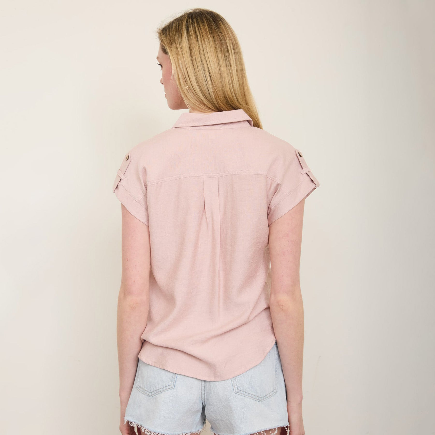 Roma Tab Sleeve Top