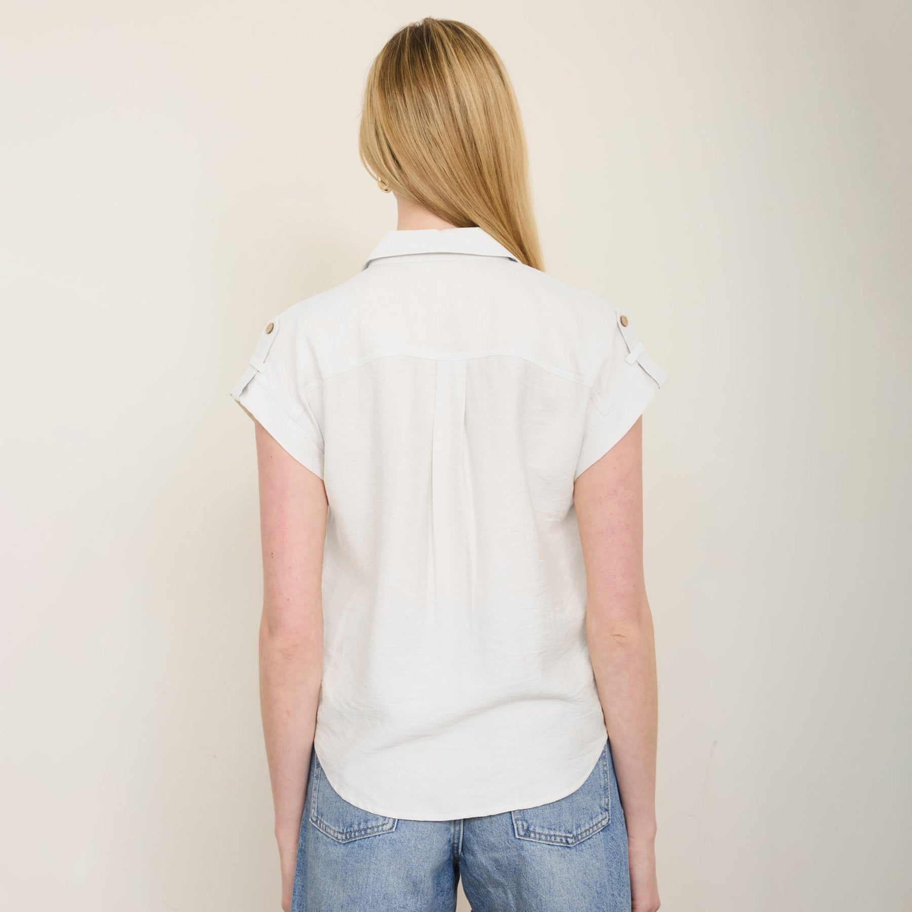 Roma Tab Sleeve Top