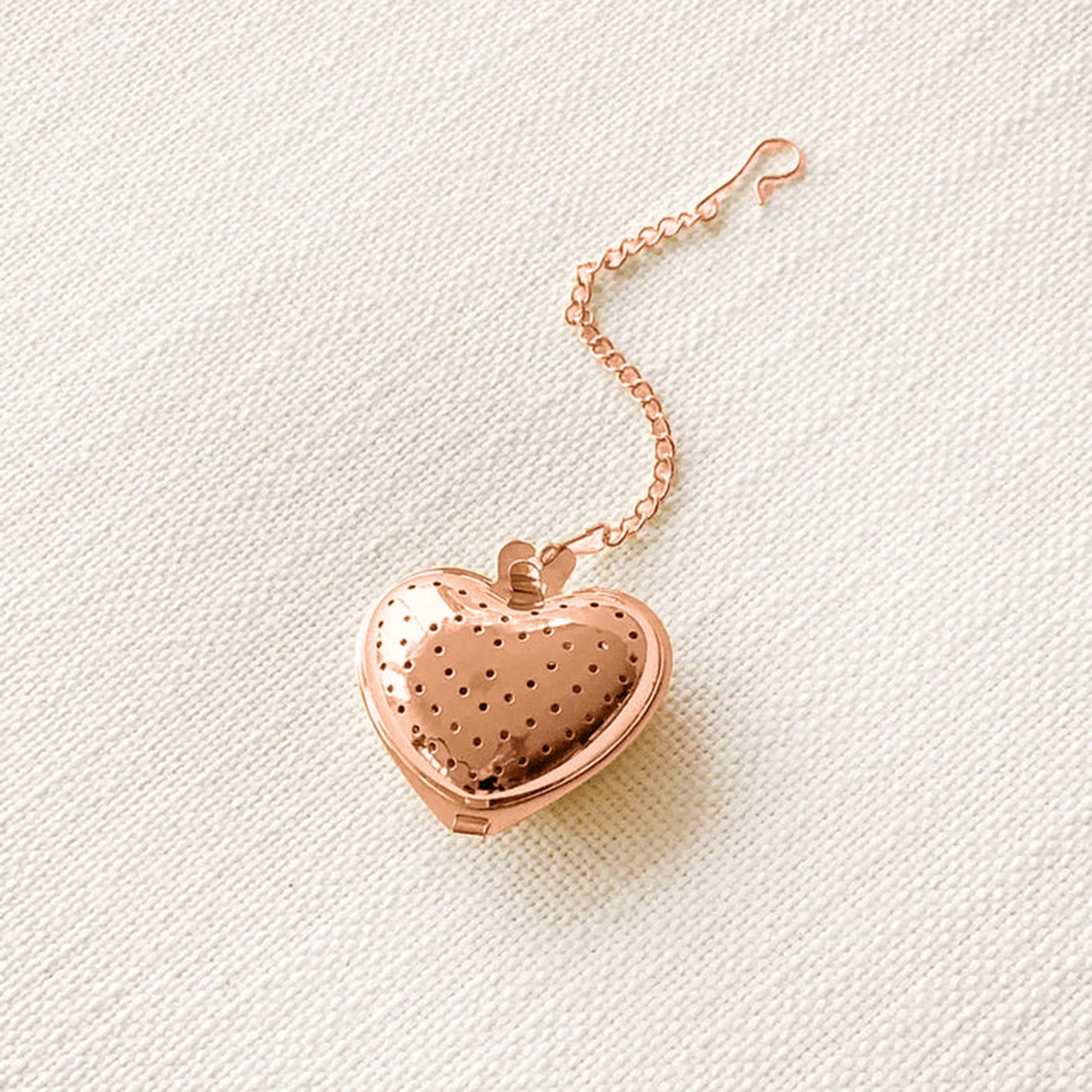 RoseGold Heart Tea Infuser