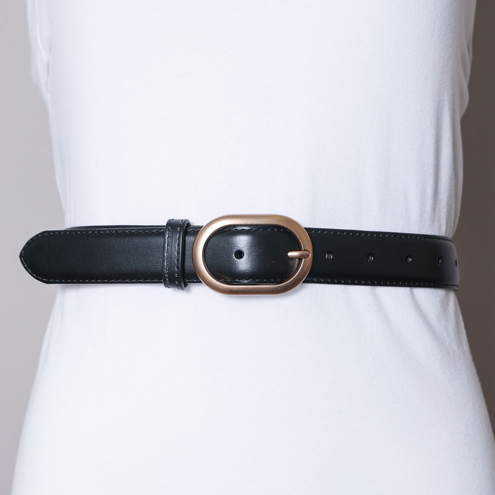 Rose Gold Buckle Belt
