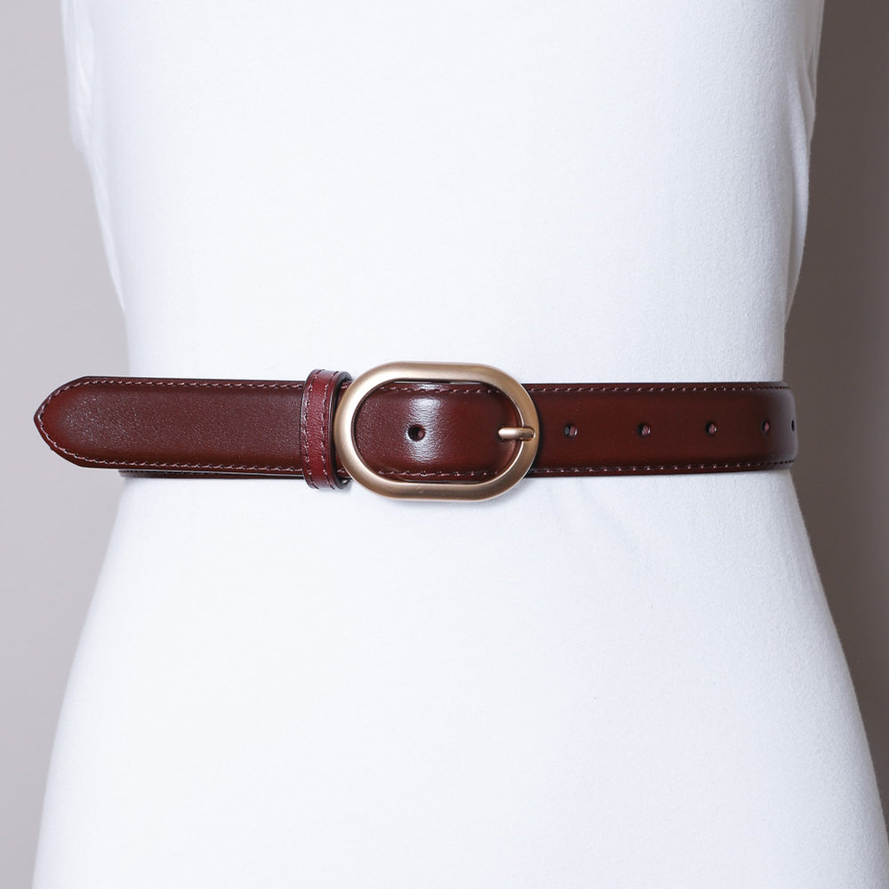 Rose Gold Buckle Belt