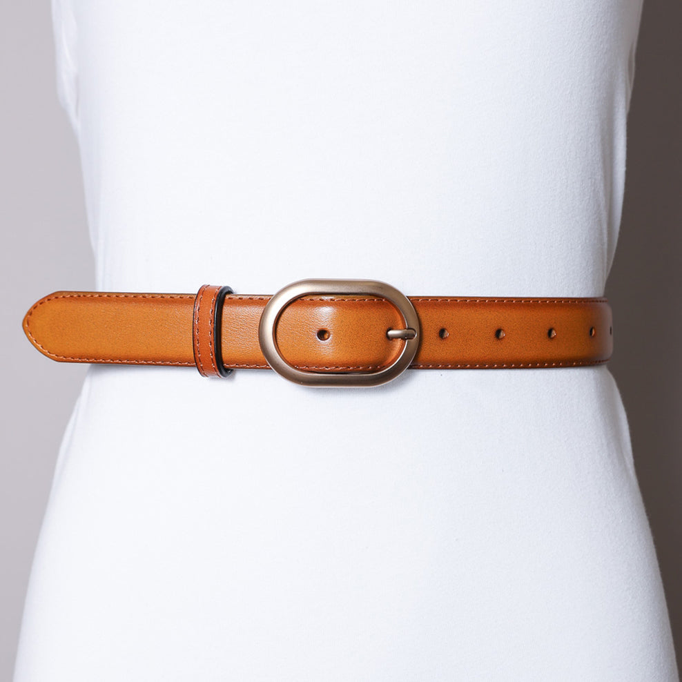 Rose Gold Buckle Belt