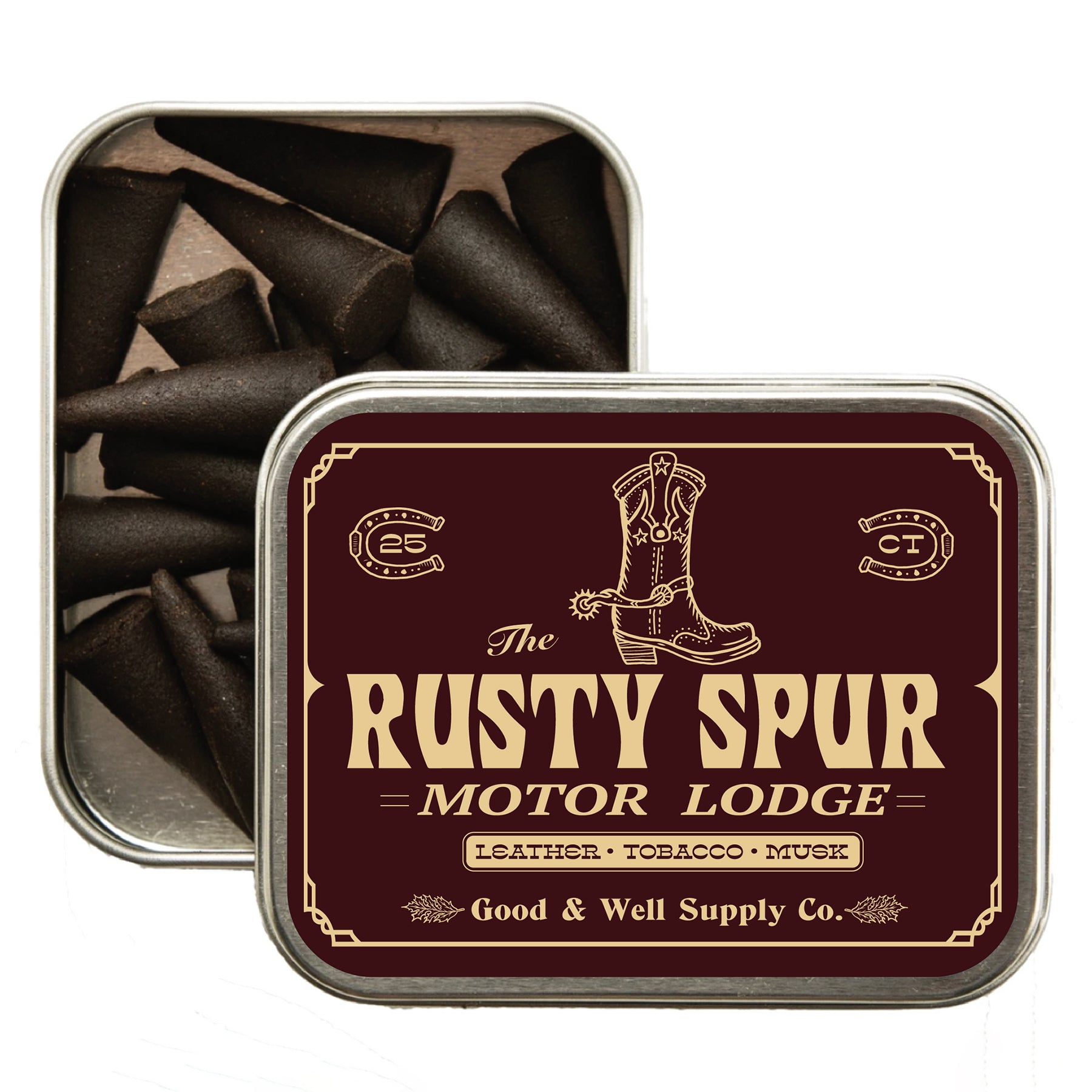 Rusty Spur Incense Cones
