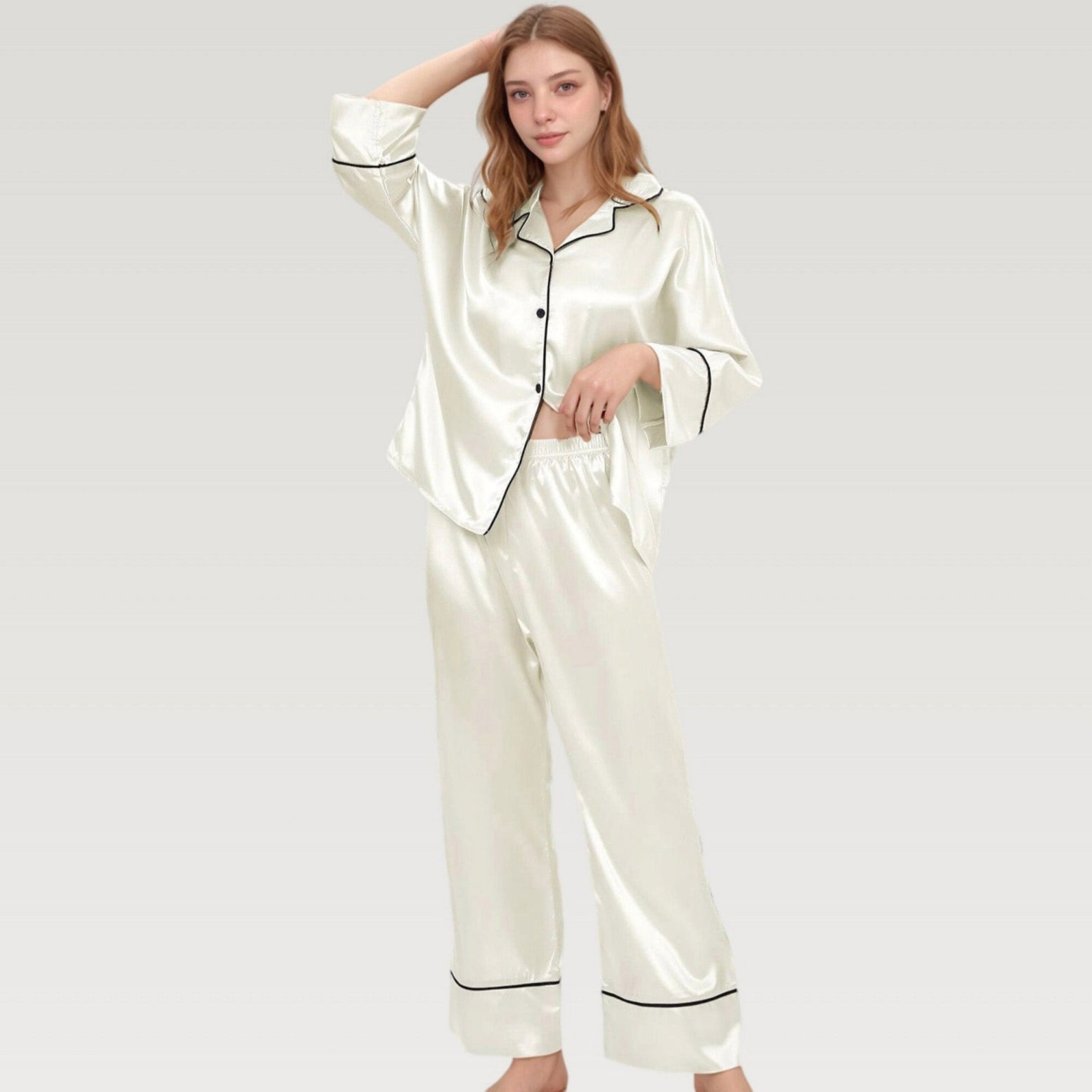 Satin PJ Set