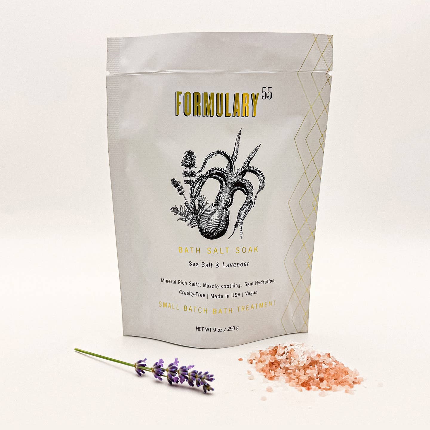 Sea Salt & Lavender Bath Salt Soak