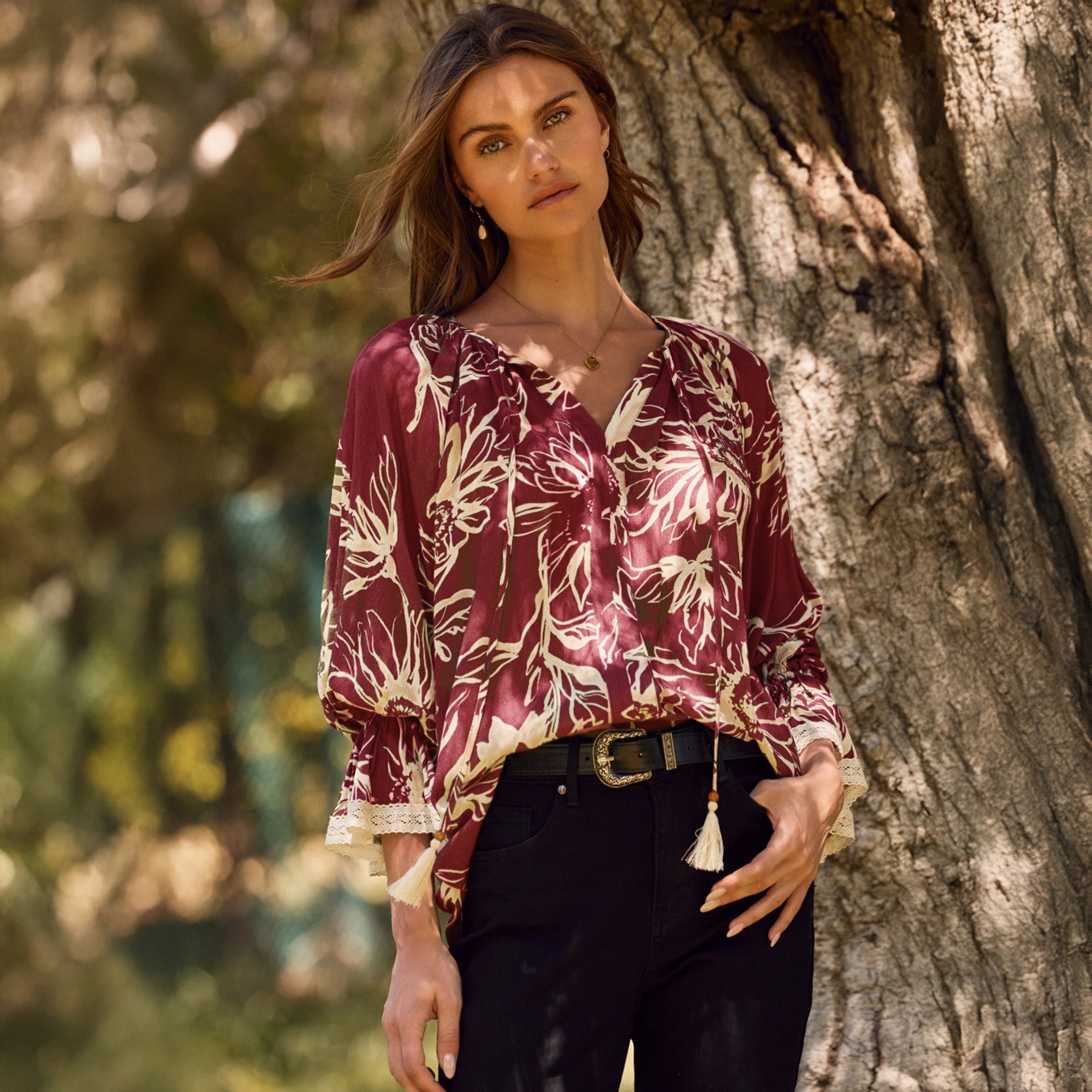 Senna Floral Blouse