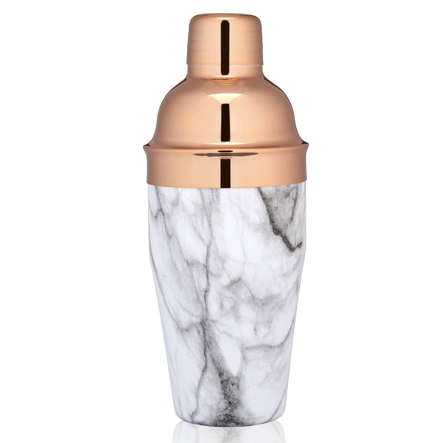 Copper + Marble Cocktail Shaker