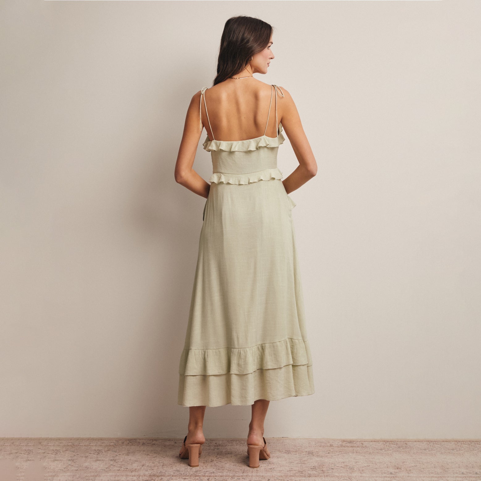 Sierra Tiered Midi Dress