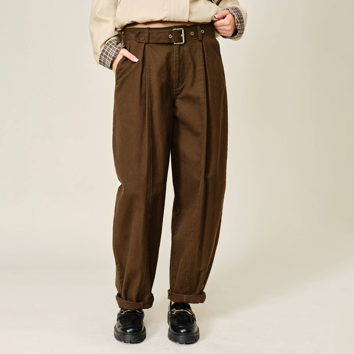 Simone Barrel Pants