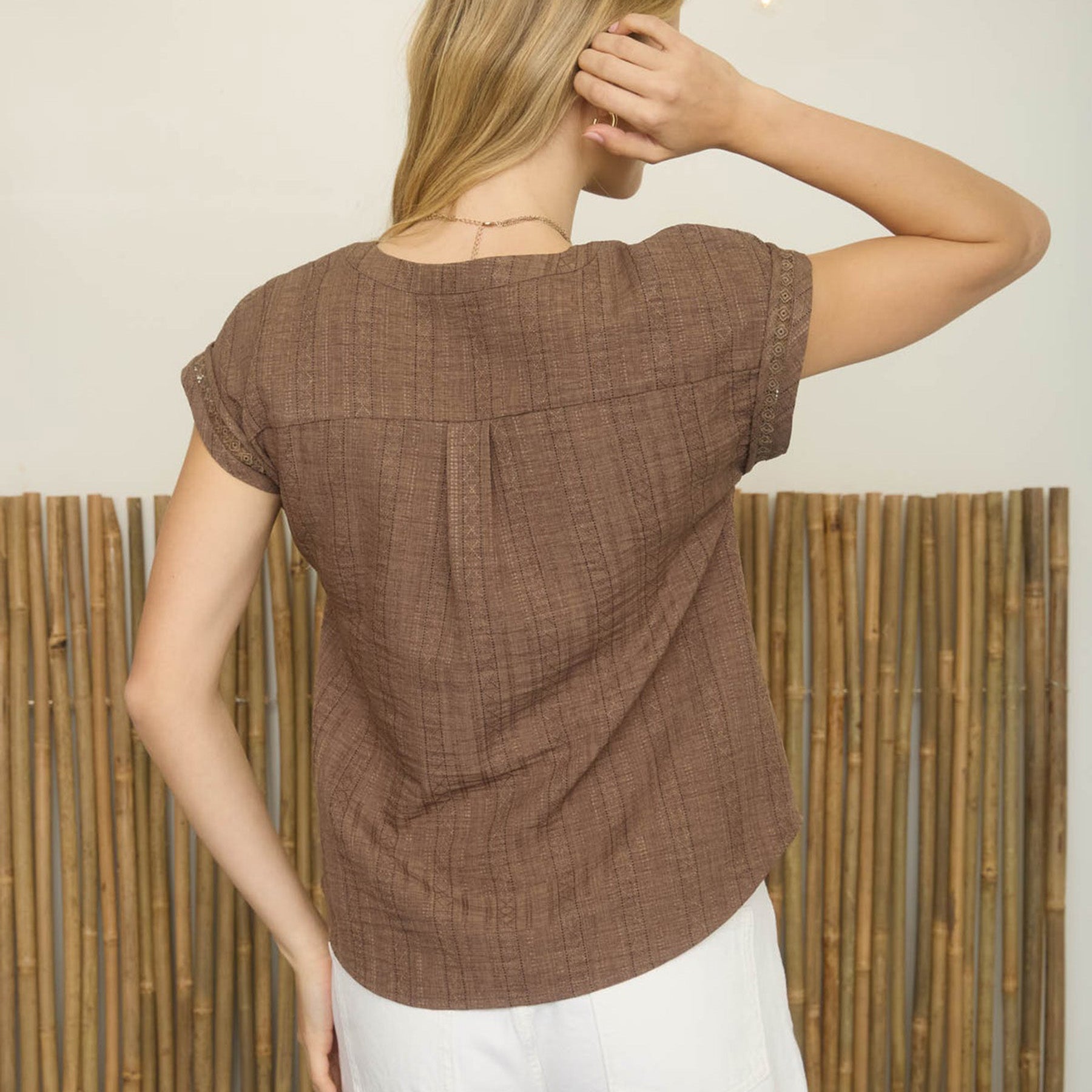 Sisto Textured Top