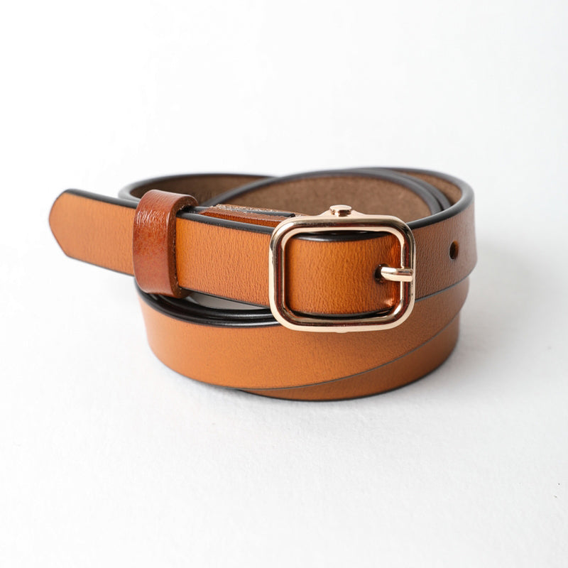 Skinny Leather Belt