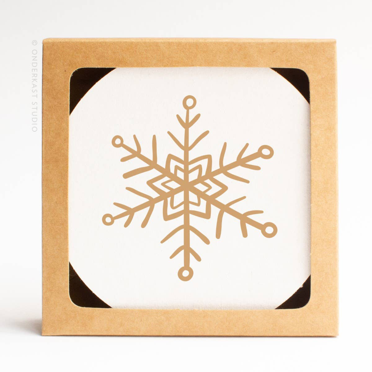Snowflake Coaster Set