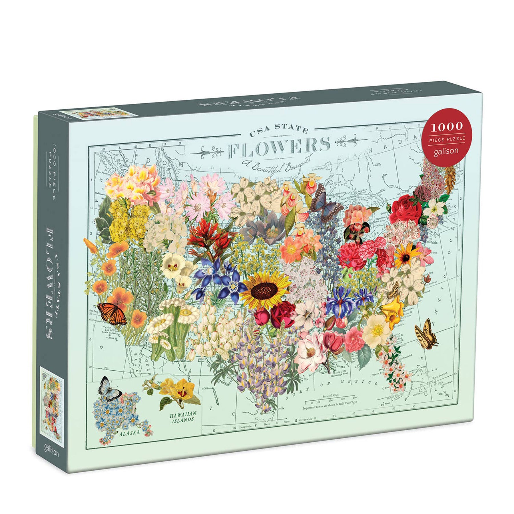 State Flowers Puzzle