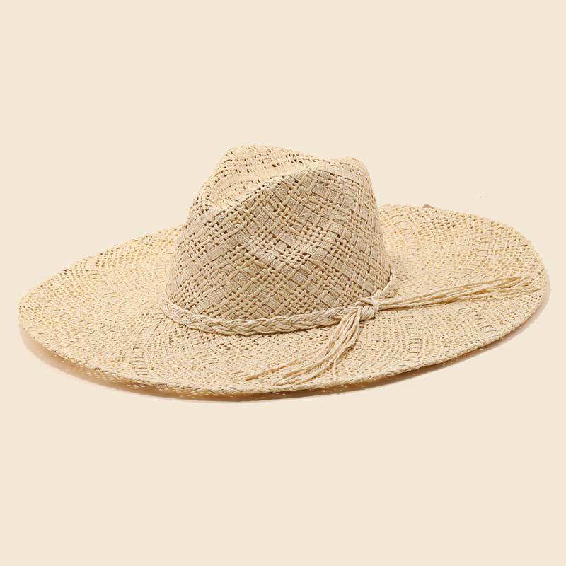 Maddy Straw Weave Sun Hat