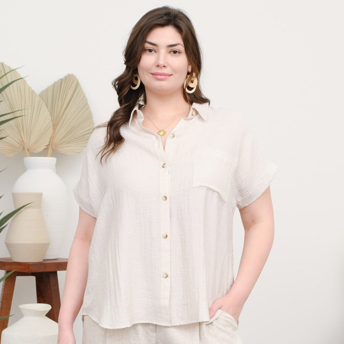 Tatum Button-Up