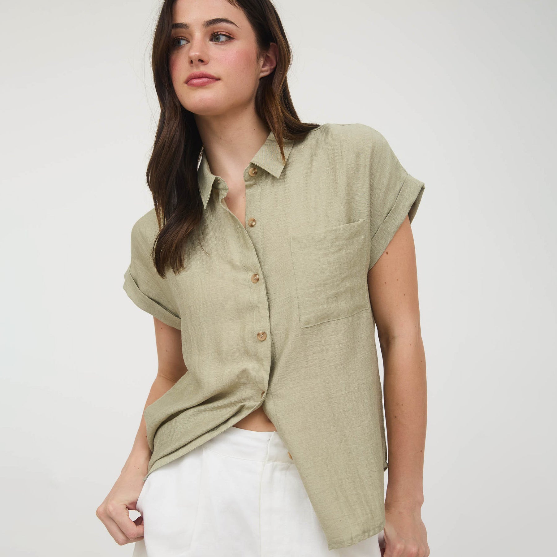 Tatum Button-Up