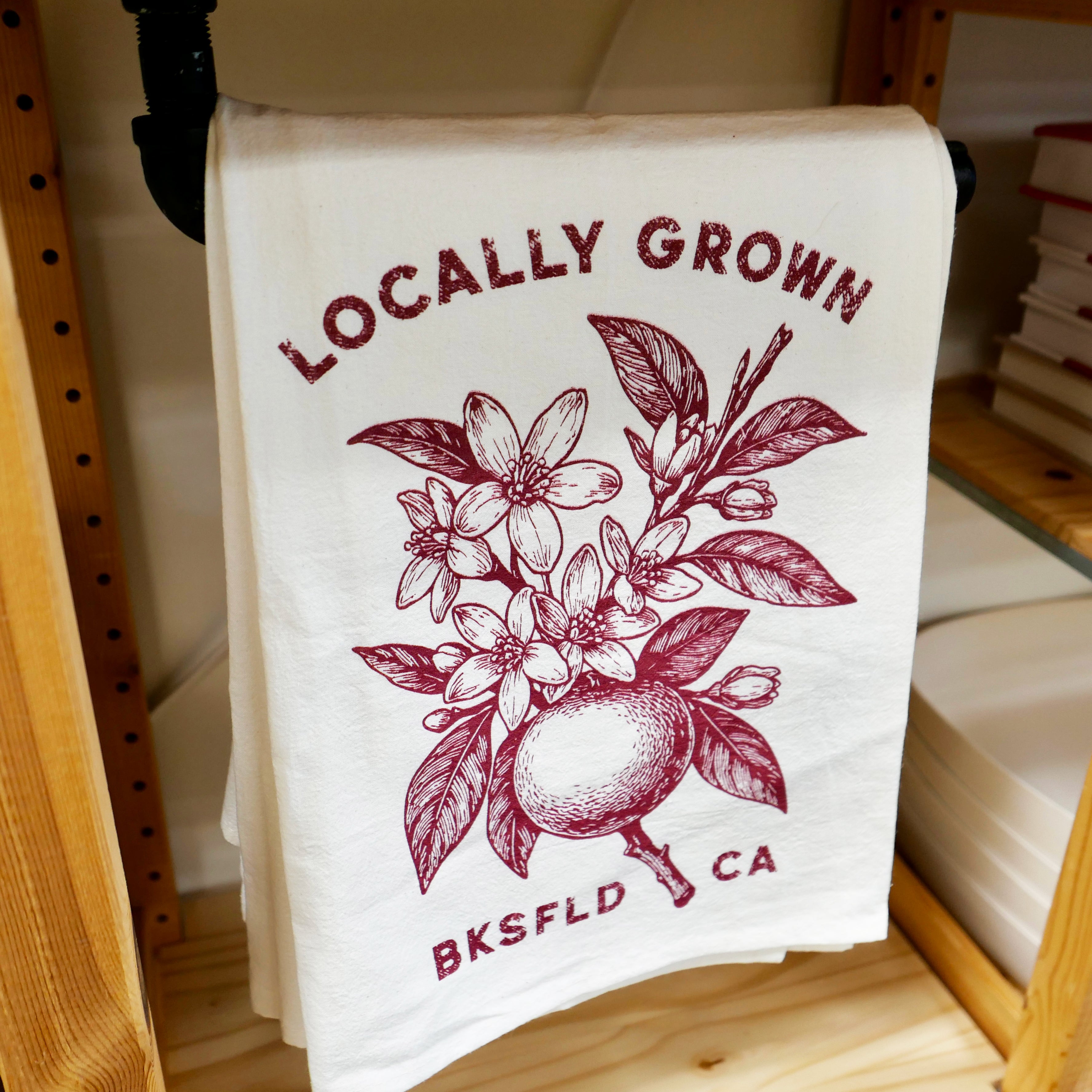 Orange Blossoms Towel