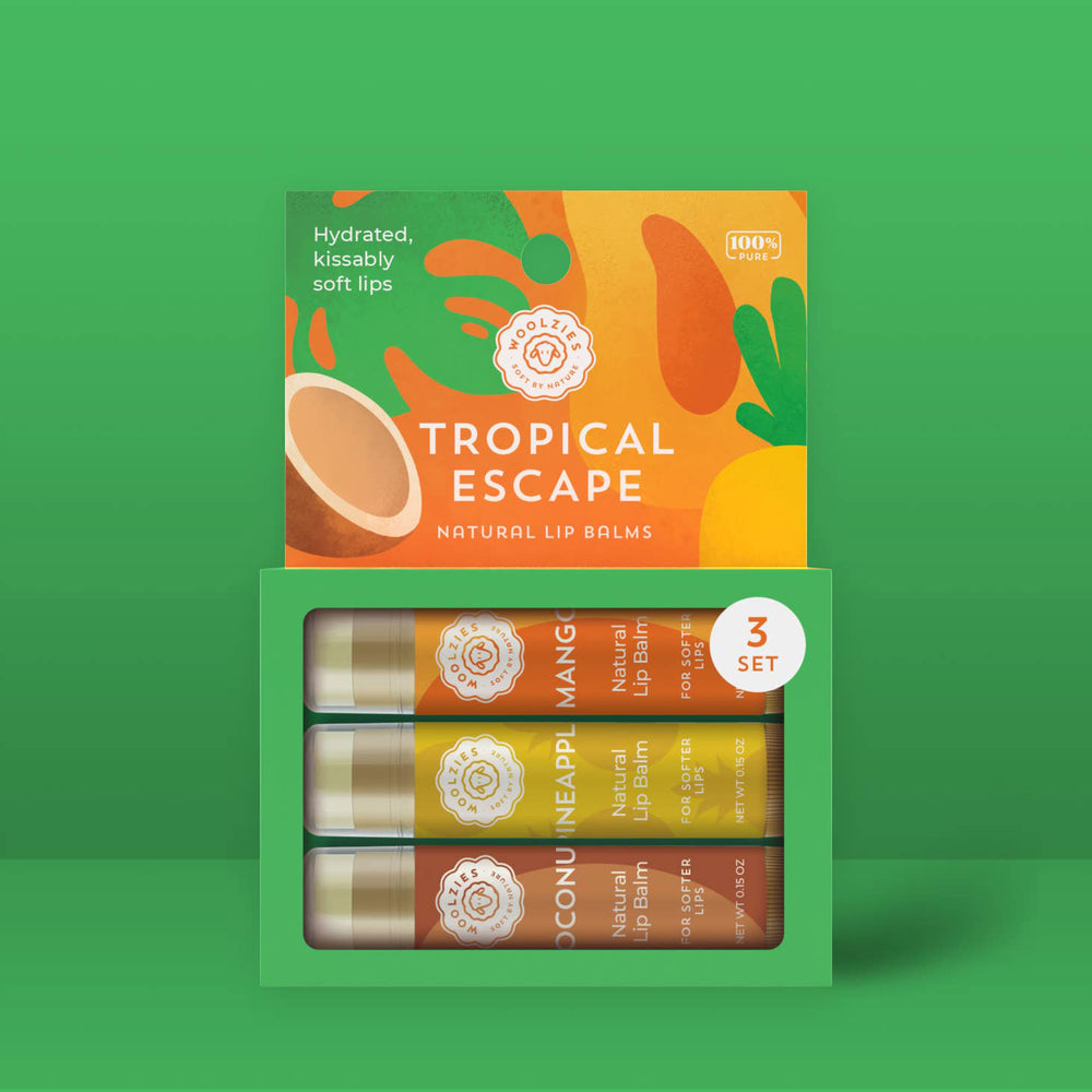 Tropical Escape Lip Balm Set