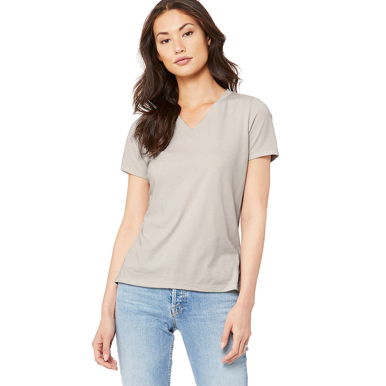 
                  
                    Relaxed V-Neck Tee
                  
                