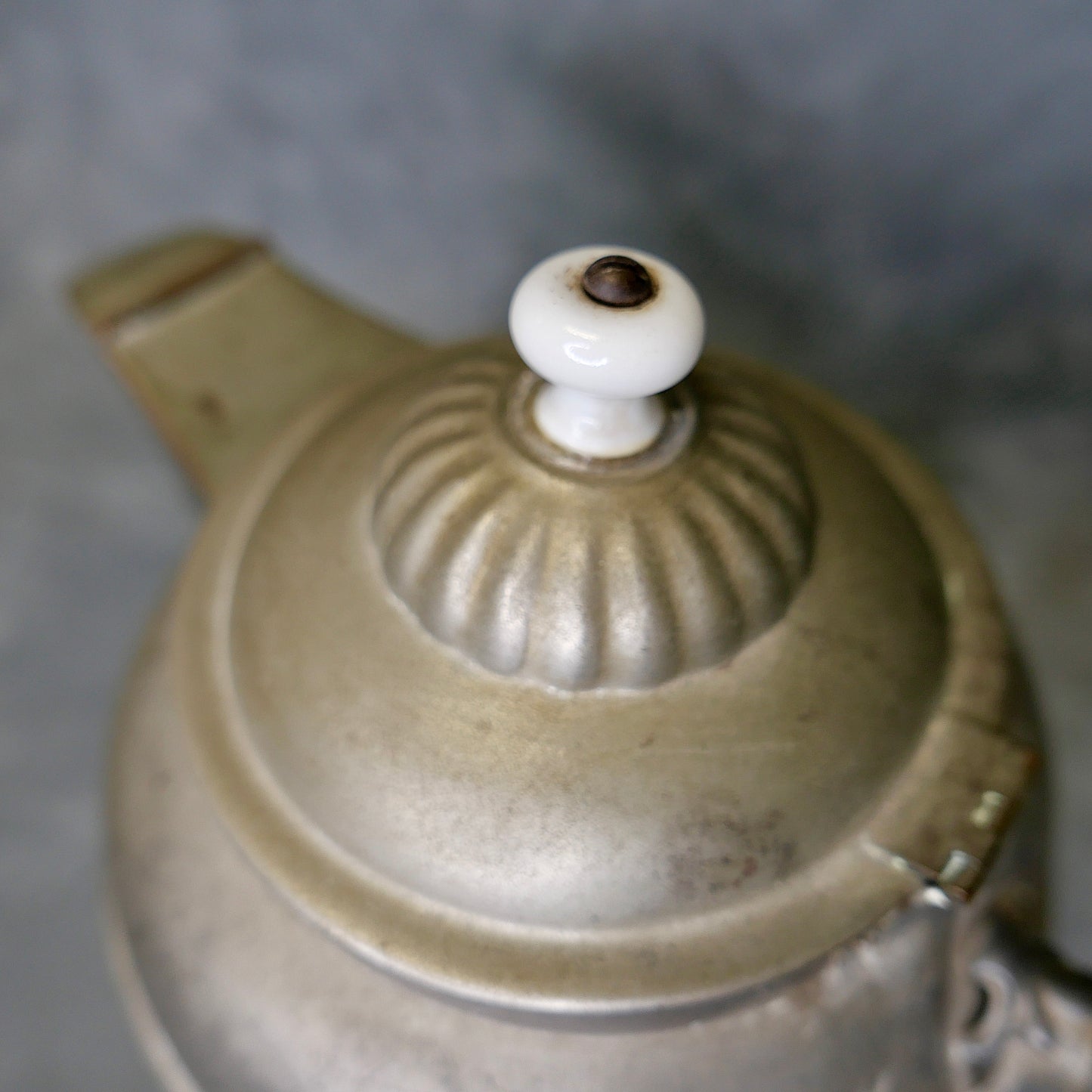 
                  
                    Vintage Metal Tea Kettle
                  
                