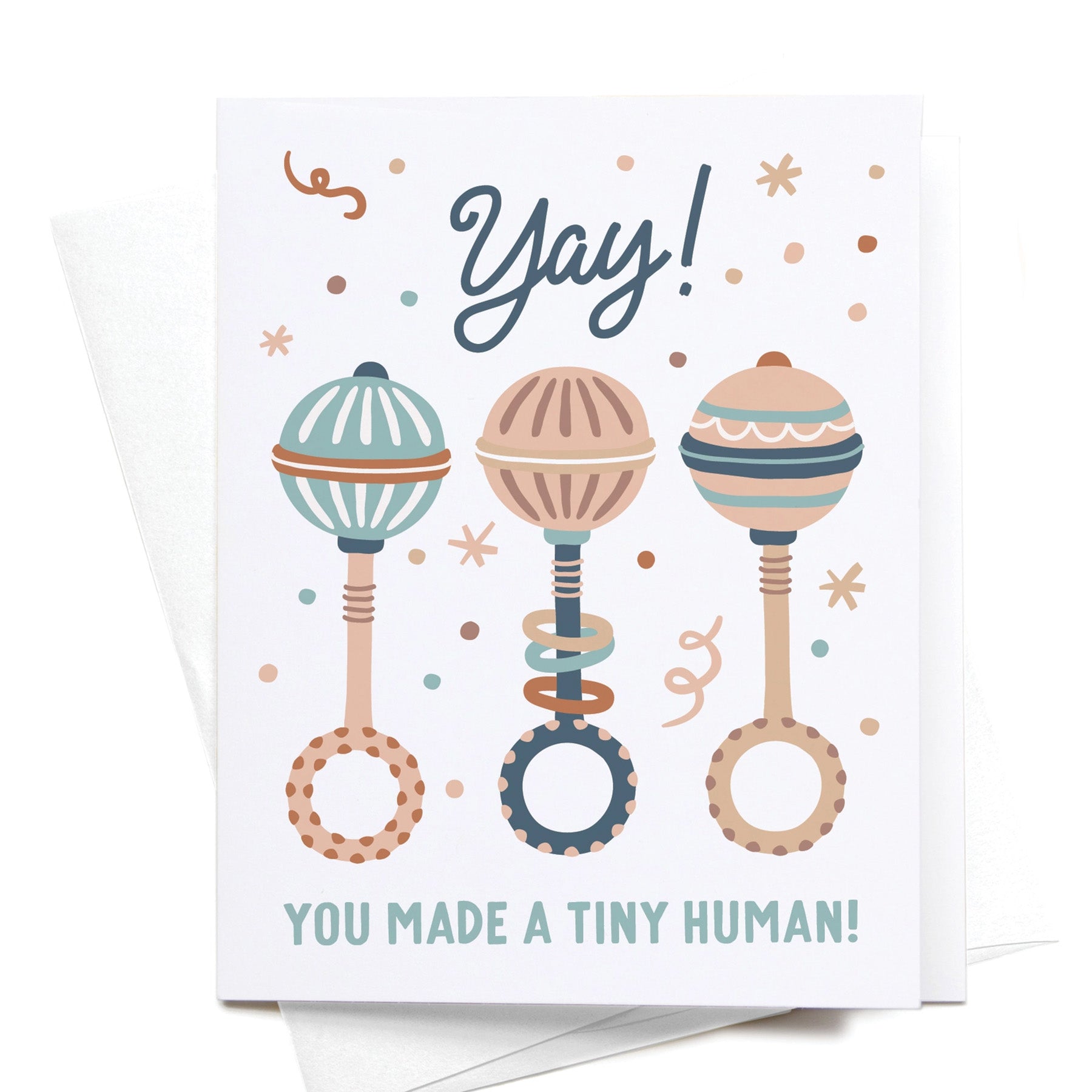Tiny Human Baby Card
