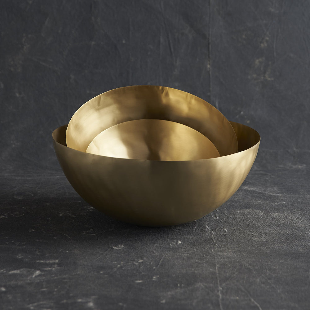 Brass Serving Bowls - S3