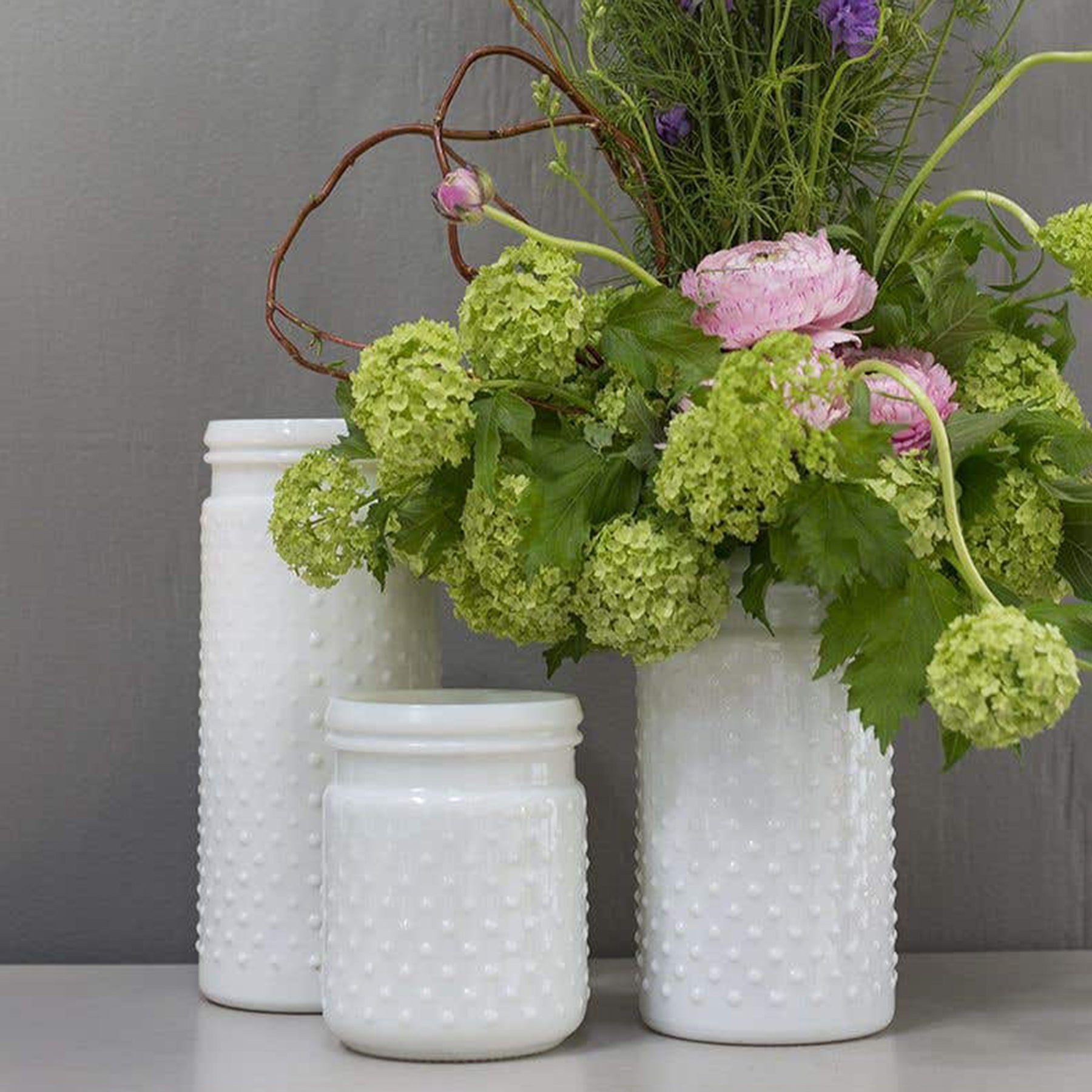 Hobnail Jar