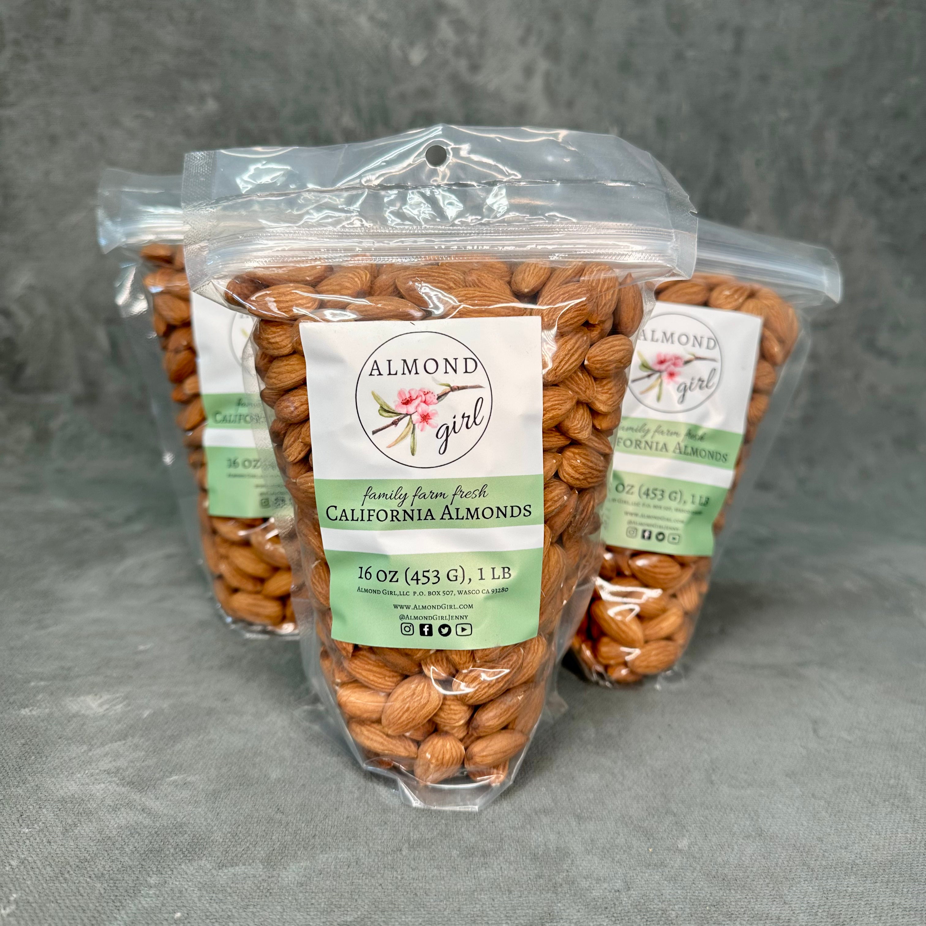 "Almond Girl" Fresh Almonds