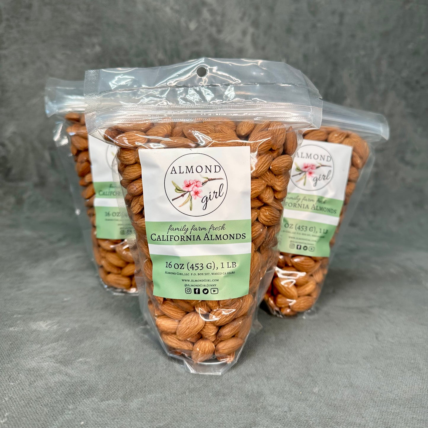 "Almond Girl" Fresh Almonds