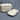 Medium White Oval Dough Bowl